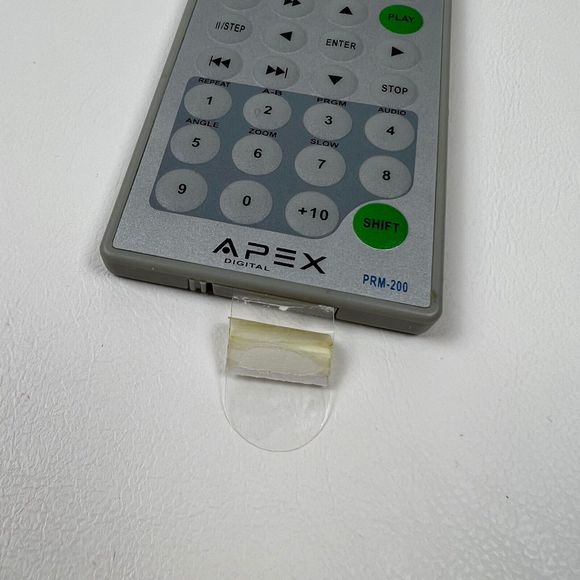 APEX PRM-200 Digital TV DVD Combo Remote Control PD-501 650 650S Replacement - Picture 2 of 4